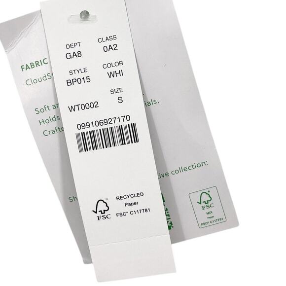 J Crew White Sports Dress With Shorts Side Slit Pickleball Tennis Size Small NWT - Picture 6 of 6